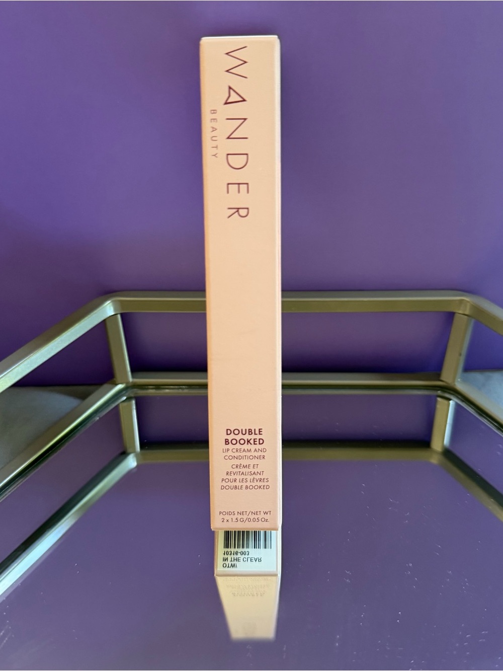 Wander Beauty Double Booked Lip Cream & Conditioner - Shade OTW/In The Clear
